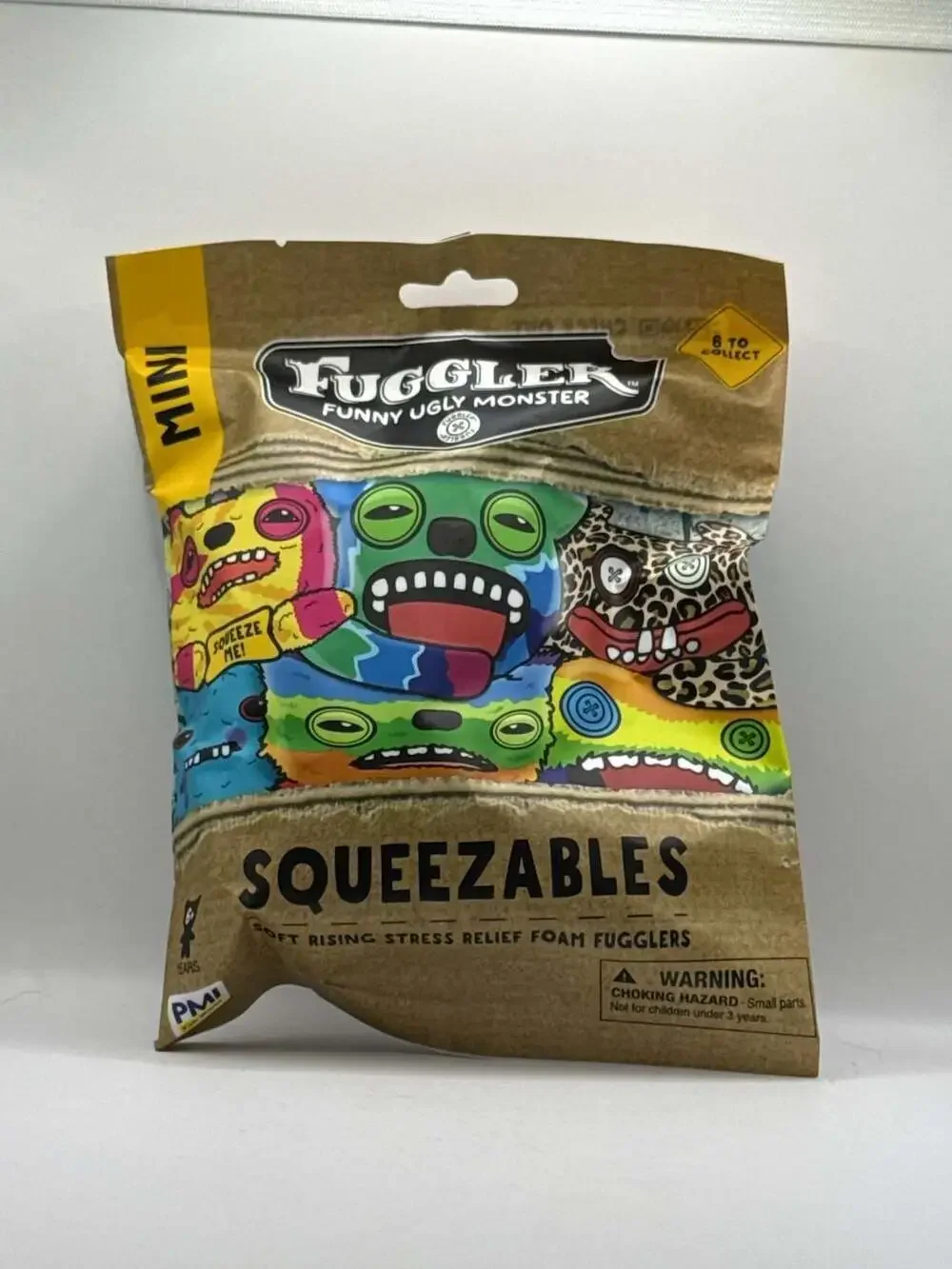Fuggler Mini Squeezables Soft Rising Stress Relief Foam Figure Blind Bag